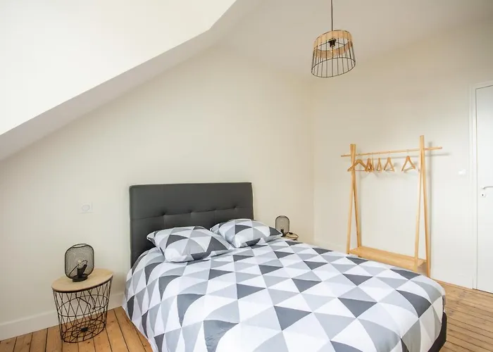 아파트 La Parenthese Honfleuraise Bis *